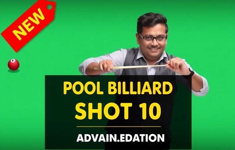 Pool Billiards Pro - Advanced Shot Technique Pool Billiards Pro advanced shot demonstration with Indian player explaining technique